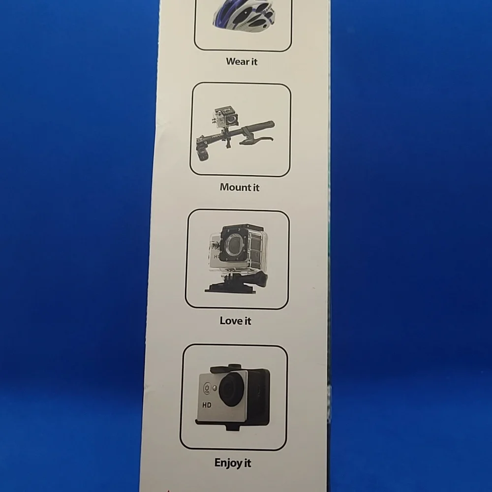 NWT Sports Cam Full HD 1080P Waterproof 30M, 2